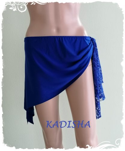 Hüftschmeichler, Röckchen, royalblau, Größe M – Bild 2