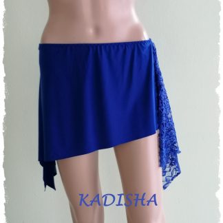 Hüftschmeichler, Röckchen, royalblau, Größe M