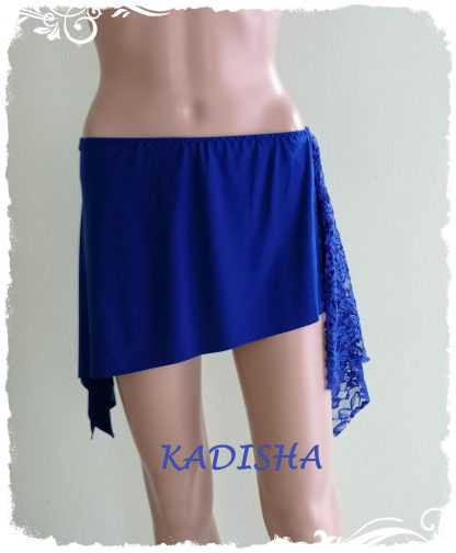 Hüftschmeichler, Röckchen, royalblau, Größe M